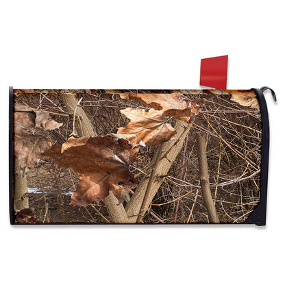 Hunting Camo Pattern Print Mailbox Cover