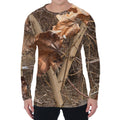 Hunting Camo Pattern Print Men's Long Sleeve T-Shirt