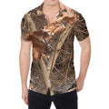 Hunting Camo Pattern Print Men's Shirt