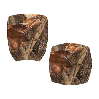 Hunting Camo Pattern Print Office Chair Cover