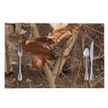 Hunting Camo Pattern Print Placemat