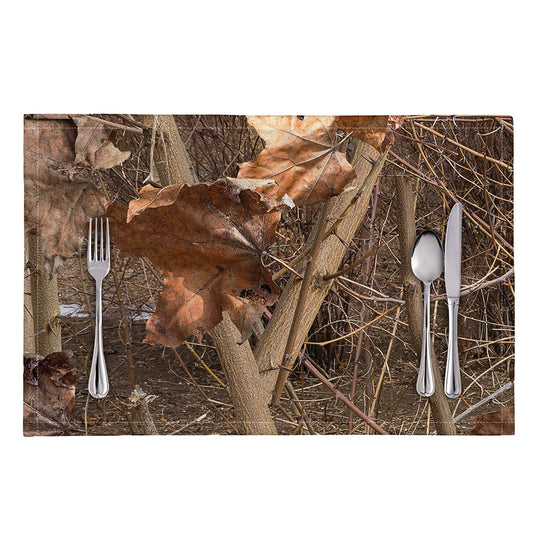 Hunting Camo Pattern Print Placemat