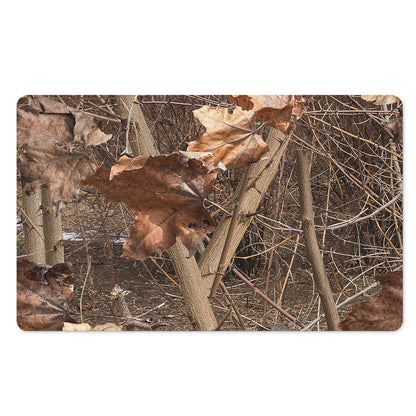 Hunting Camo Pattern Print Polyester Doormat