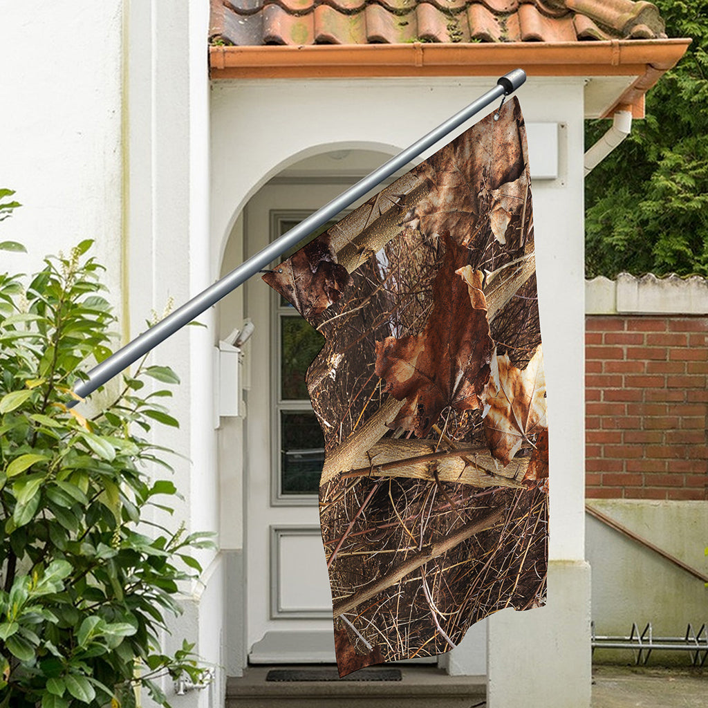 Hunting Camo Pattern Print Polyester Flag