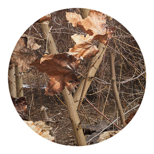Hunting Camo Pattern Print Round Blanket