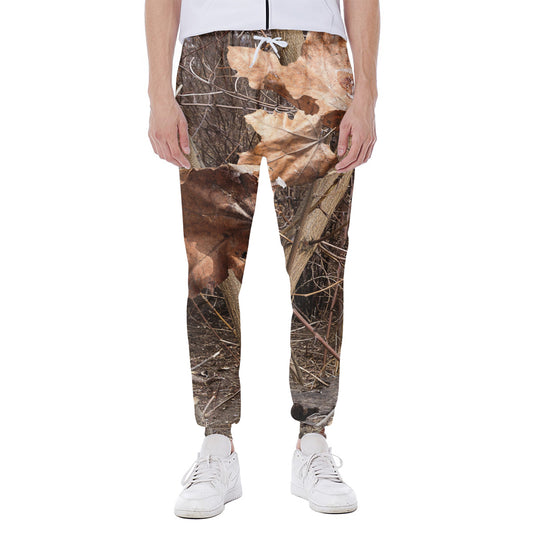 Hunting Camo Pattern Print Scuba Joggers