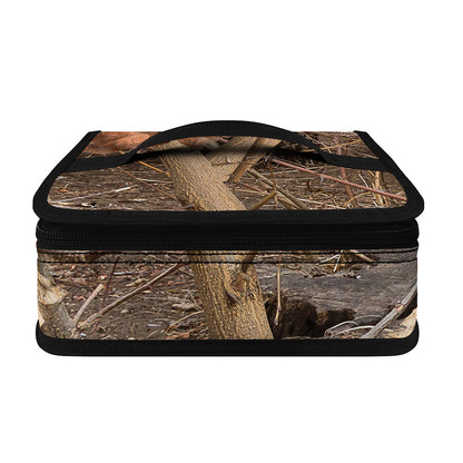 Hunting Camo Pattern Print Small Lunch Bag