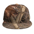 Hunting Camo Pattern Print Snapback Cap