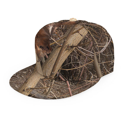 Hunting Camo Pattern Print Snapback Cap