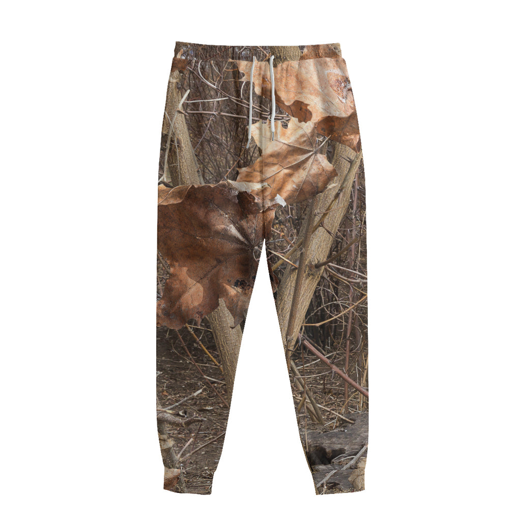 Hunting Camo Pattern Print Sweatpants