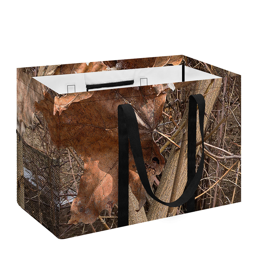 Hunting Camo Pattern Print Utility Tote Bag