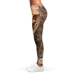 Hunting Camo Pattern Print Women's Leggings