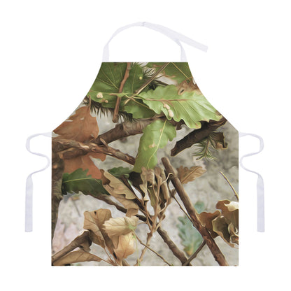 Hunting Camouflage Pattern Print Adjustable Apron
