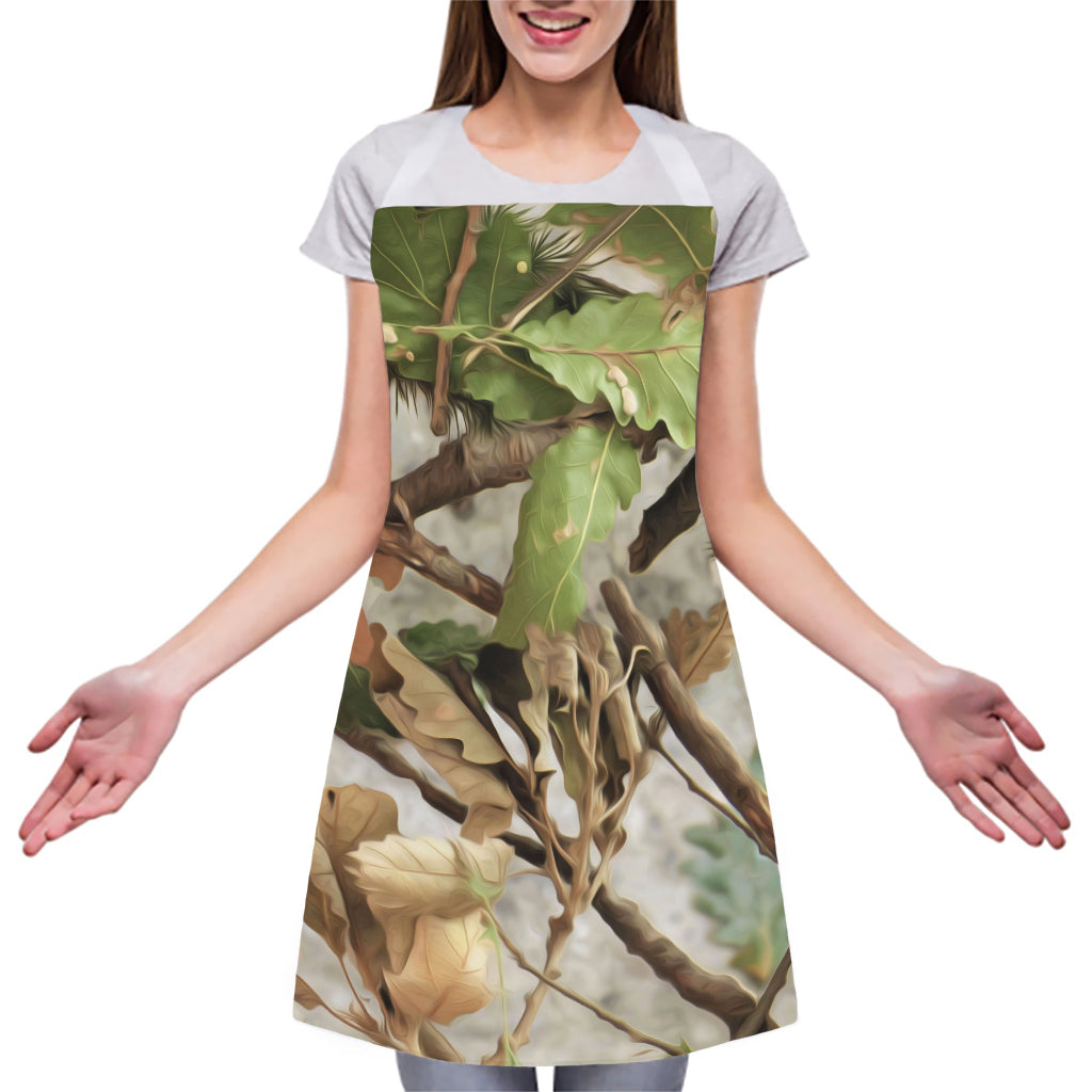 Hunting Camouflage Pattern Print Adjustable Apron
