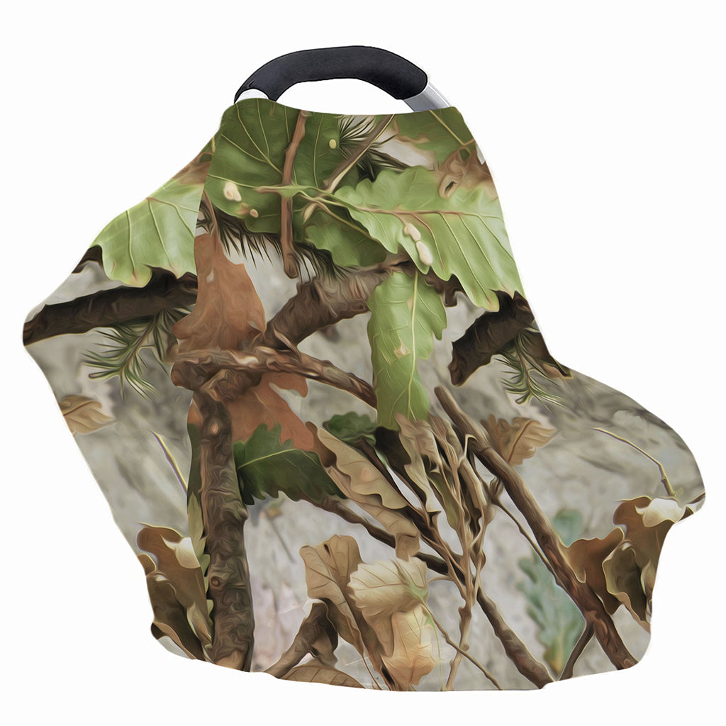 Hunting Camouflage Pattern Print Baby Seat Cover