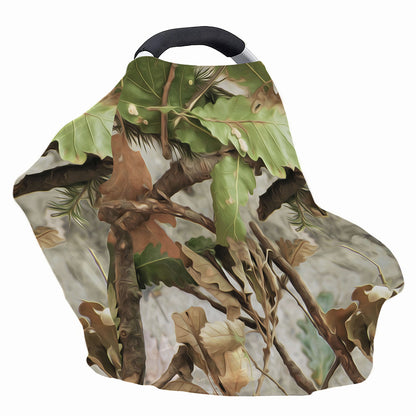 Hunting Camouflage Pattern Print Baby Seat Cover