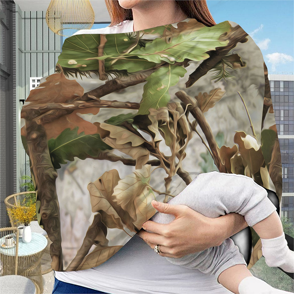 Hunting Camouflage Pattern Print Baby Seat Cover