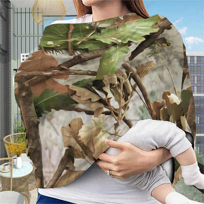 Hunting Camouflage Pattern Print Baby Seat Cover