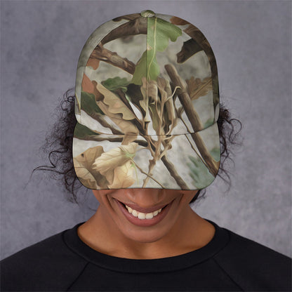 Hunting Camouflage Pattern Print Baseball Cap