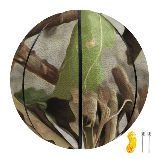 Hunting Camouflage Pattern Print Basketball