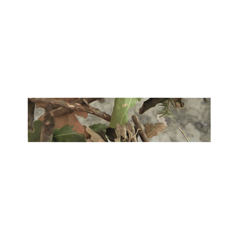 Hunting Camouflage Pattern Print Bed Runner