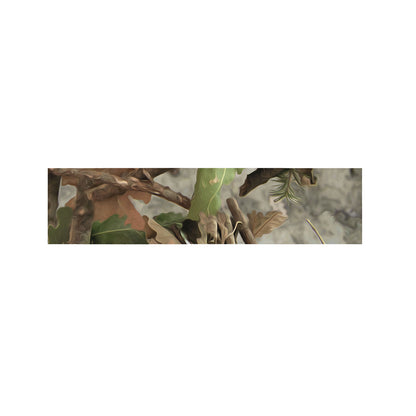 Hunting Camouflage Pattern Print Bed Runner
