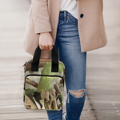 Hunting Camouflage Pattern Print Bible Tote Bag
