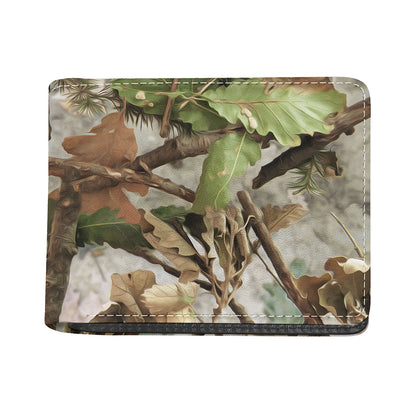 Hunting Camouflage Pattern Print Bifold Wallet