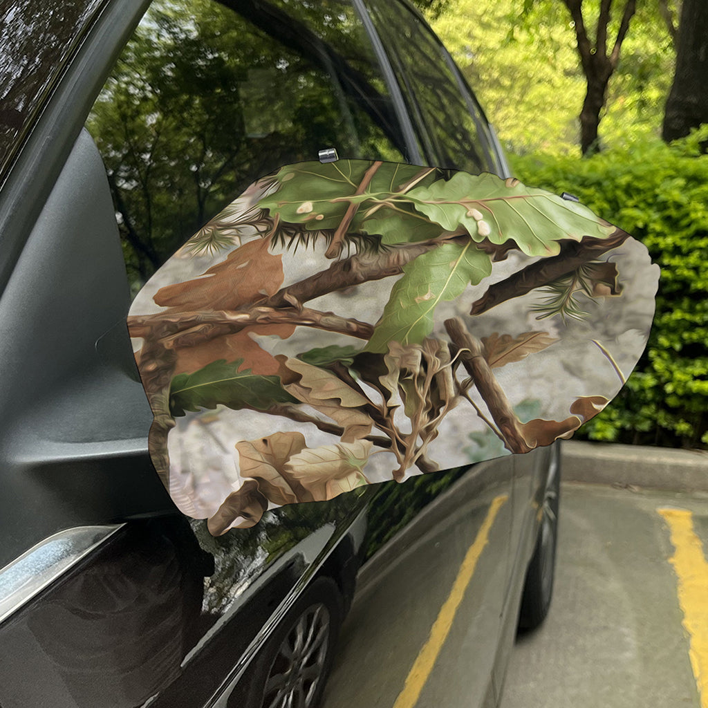 Hunting Camouflage Pattern Print Car Side Mirror Covers