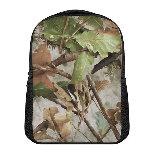 Hunting Camouflage Pattern Print Casual Backpack