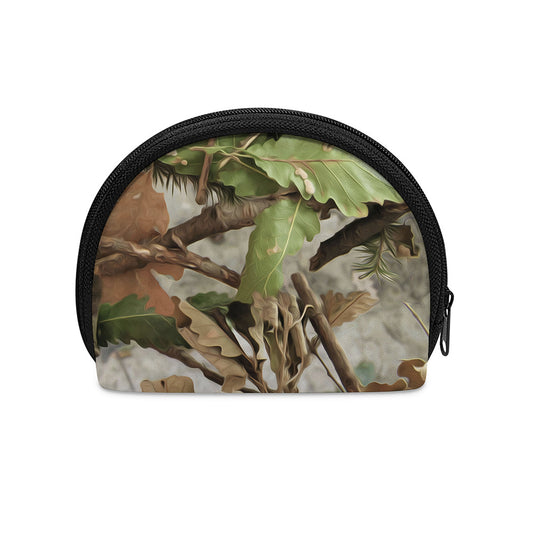 Hunting Camouflage Pattern Print Coin Purse