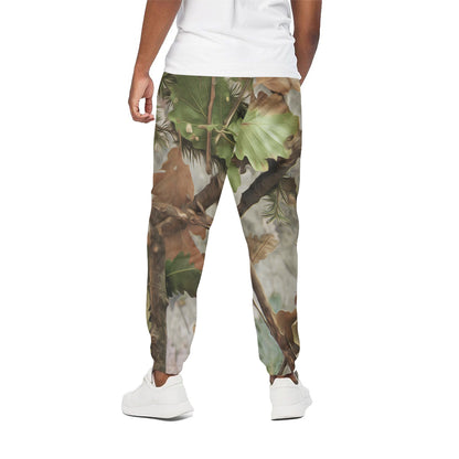 Hunting Camouflage Pattern Print Cotton Pants
