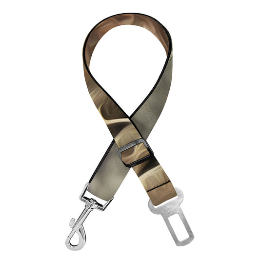 Hunting Camouflage Pattern Print Dog Seat Belt