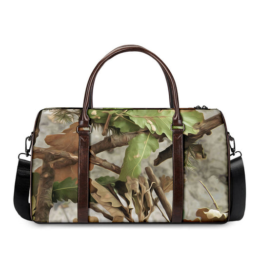 Hunting Camouflage Pattern Print Duffle Bag