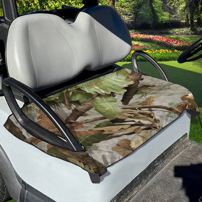 Hunting Camouflage Pattern Print Golf Cart Seat Cover