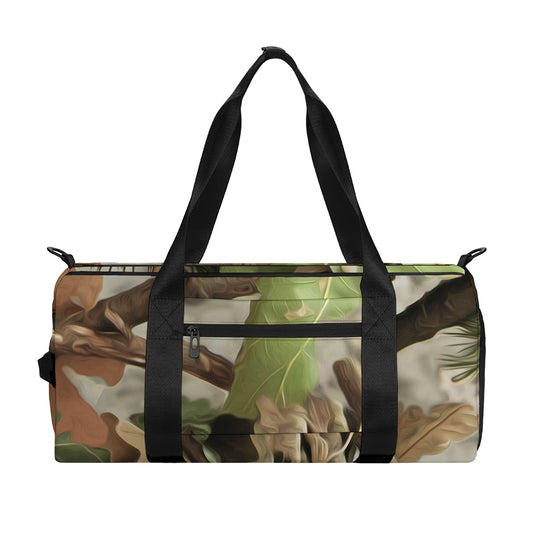 Hunting Camouflage Pattern Print Gym Bag
