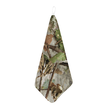 Hunting Camouflage Pattern Print Hand Towel