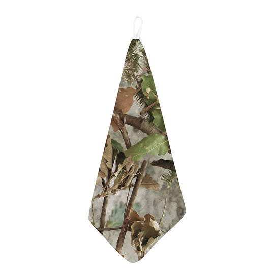 Hunting Camouflage Pattern Print Hand Towel