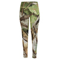 Hunting Camouflage Pattern Print High-Waisted Pocket Leggings