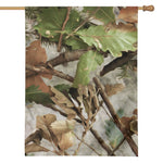 Hunting Camouflage Pattern Print House Flag