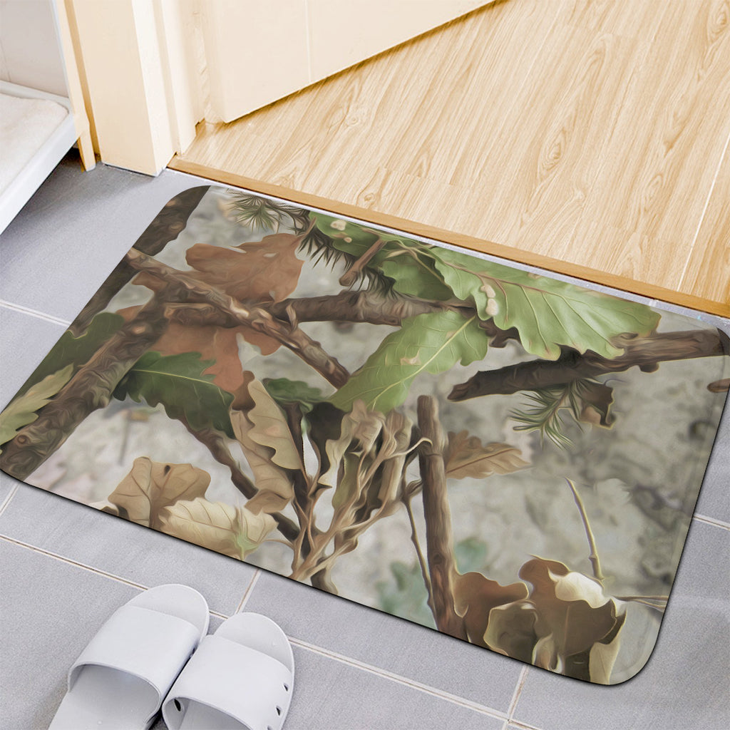 Hunting Camouflage Pattern Print Indoor Door Mat