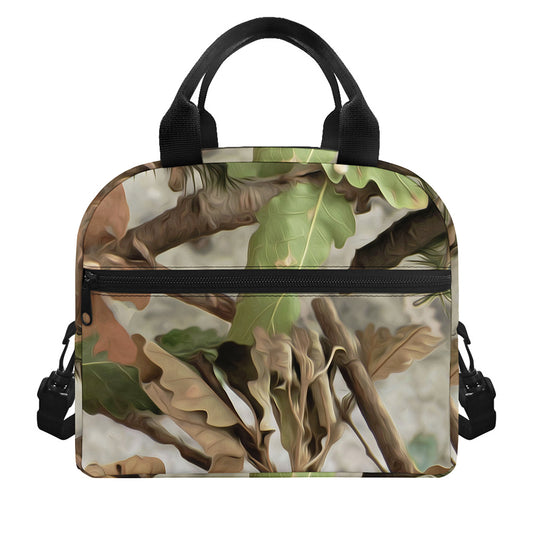 Hunting Camouflage Pattern Print Insulated Lunch Bag