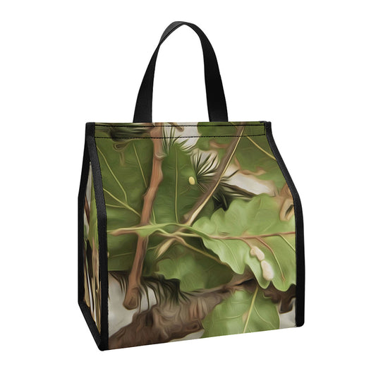 Hunting Camouflage Pattern Print Insulated Lunch Tote