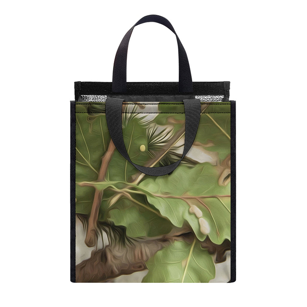 Hunting Camouflage Pattern Print Insulated Lunch Tote