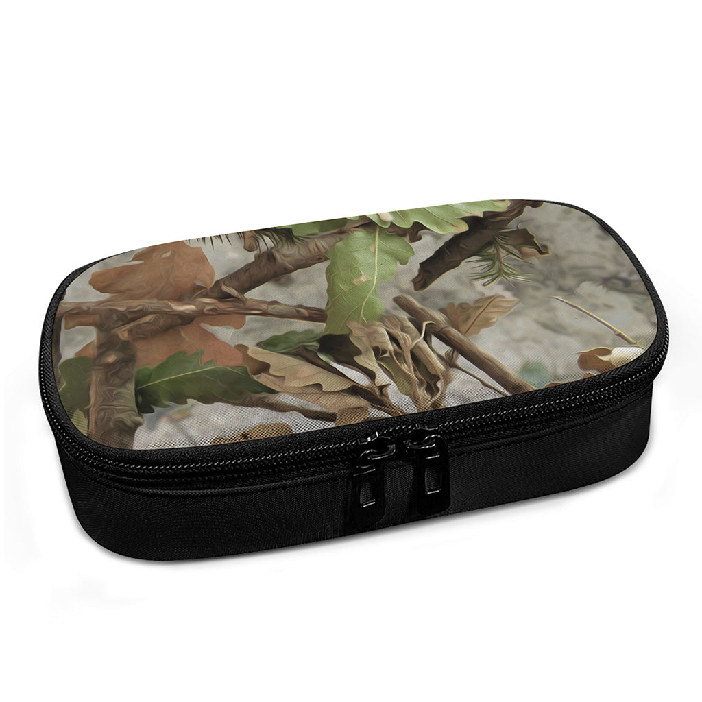 Hunting Camouflage Pattern Print Insulin Cooler Travel Case