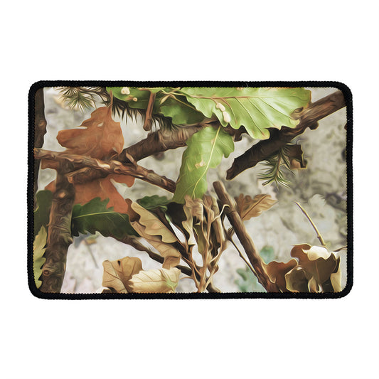 Hunting Camouflage Pattern Print Kitchen Mat