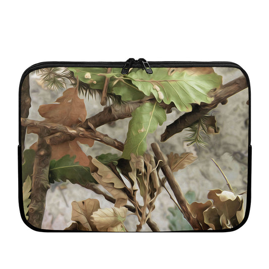 Hunting Camouflage Pattern Print Laptop Sleeve