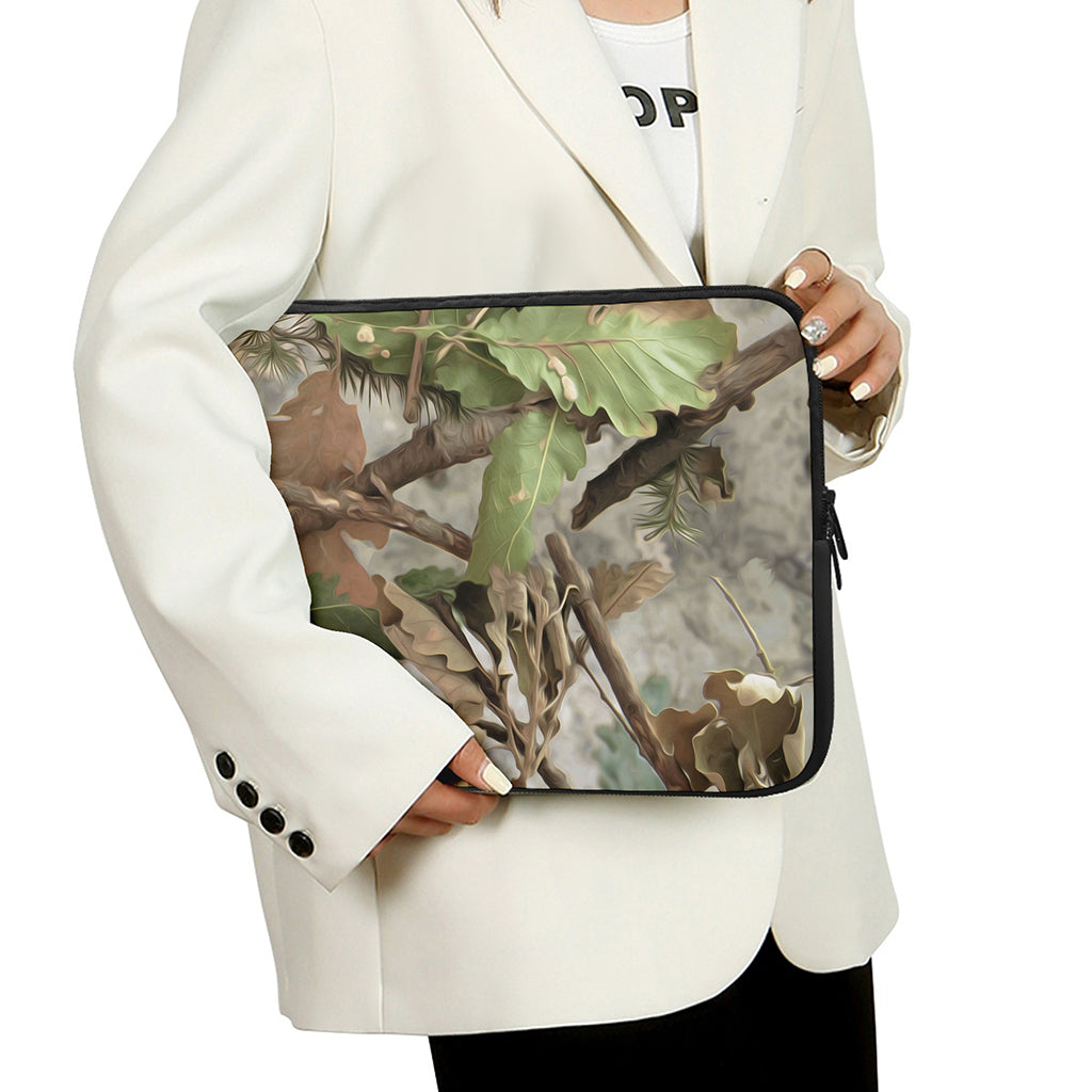 Hunting Camouflage Pattern Print Laptop Sleeve
