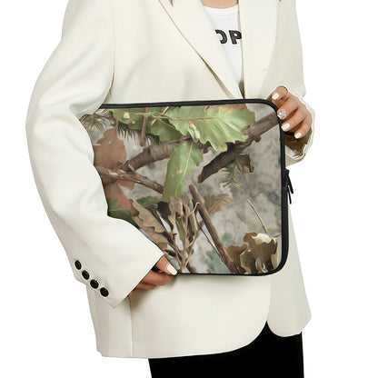 Hunting Camouflage Pattern Print Laptop Sleeve
