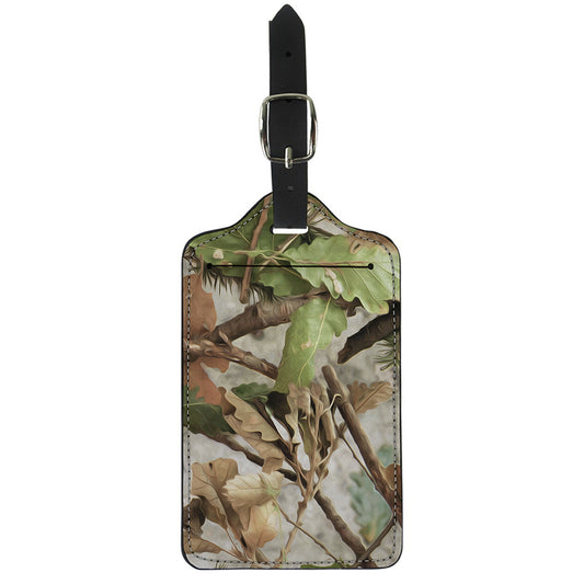 Hunting Camouflage Pattern Print Luggage Tag